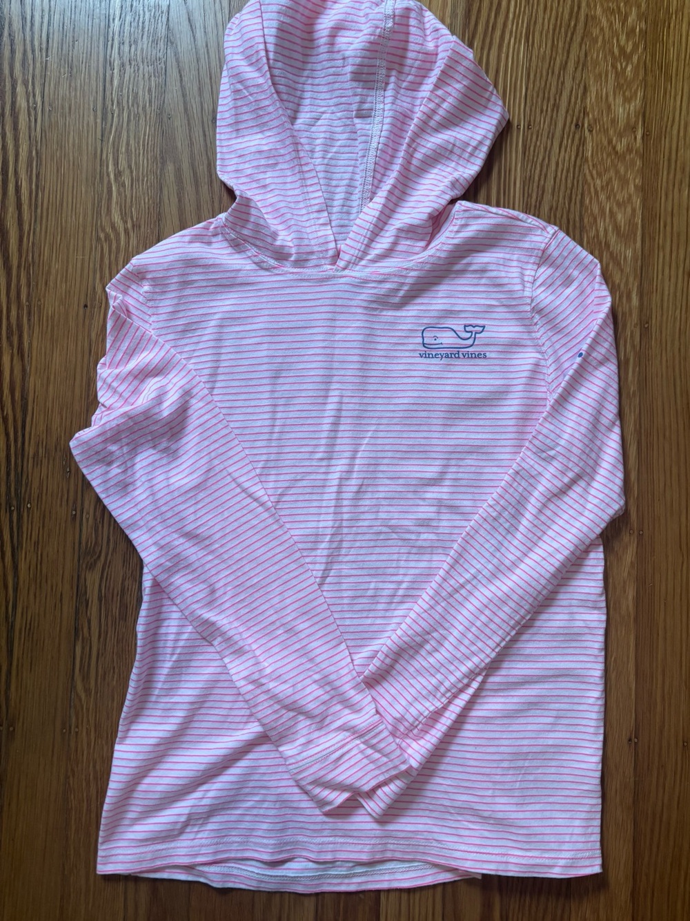 Vineyard Vines Girls Long Sleeve Hooded Tee
